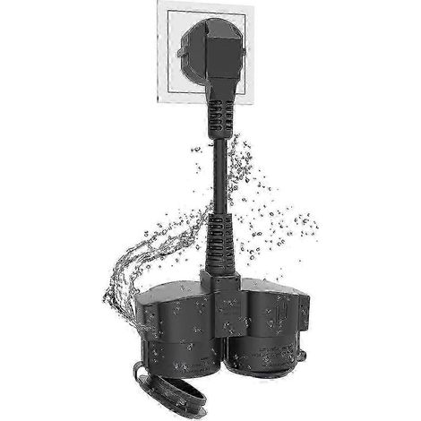 Rallonge extérieure double avec 2 prises Schuko, 16 A 250 V, édition 0724 (1/5)