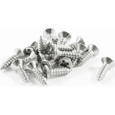 Vis Auto-Taraudeuse - Acier Inoxydable - Tête Cruciforme Phillips - Diamètre 3 mm - Longueur Totale 12 mm - Lot de 20 (1/3)