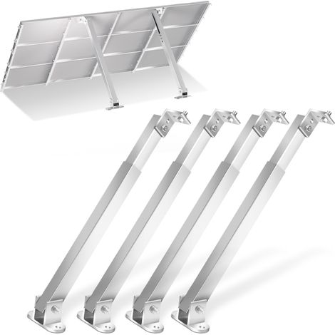 Randaco Kit de support de panneau solaire en alliage d'aluminium, résistant à la Corrosion, pour toit, 2 ensembles (1/5)