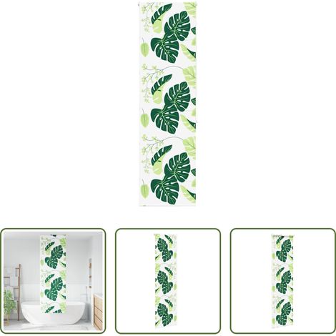 vidaXL Store de salle de bain - Store enrouleur de douche 60x240 cm largeur du tissu 56 cm (1/5)