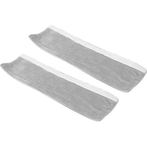 Lot de 2 protège-poignées de porte de réfrigérateur antidérapants, gants de protection, décoration pour appareils de cuisine, gris (1/5)