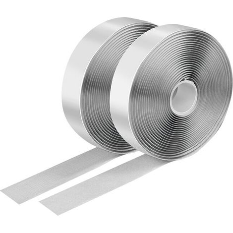 Logilink Klettband-Set, weiß, Breite: 25 mm, Rolle, 5m (KAB0081)
