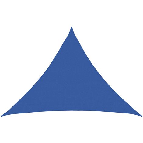 Sunshade Sail Blue 7 x 5 x 5 m HDPE vidaXL