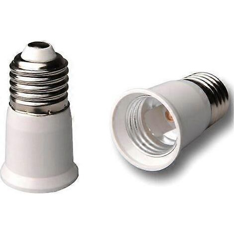Adaptateur E27 vers E27, douille de conversion à grand filetage vers petit filetage, ignifugée (1/3)