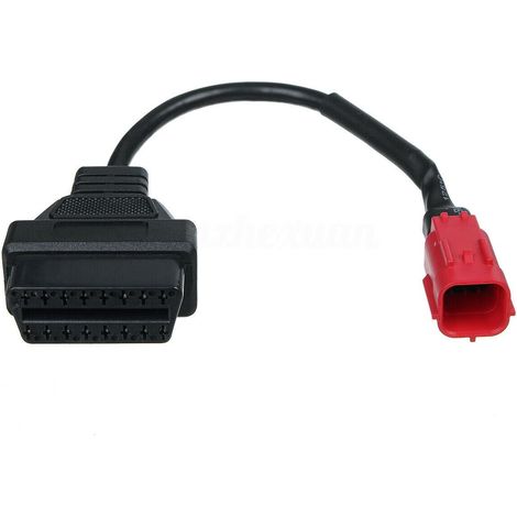Adaptador Diagnóstico OBDII de 6 Pin a Cable OBD2 para Suzuki GSXR1000 (1/5)