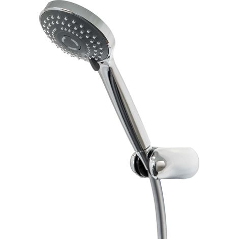 tecuro Wannenset Komfort-100 - mit 3 Funktionen Handbrause, Brauseschlauch 125 cm, Wandhalter 5-fach verstellbar (1/5)