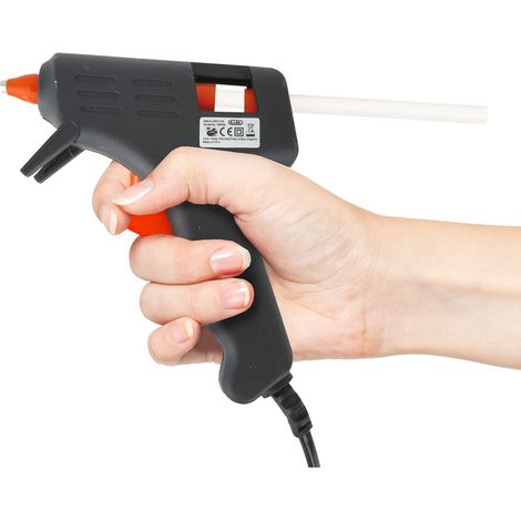 Pistolet à colle Kinzo + 2 bâtons de colle (1/5)