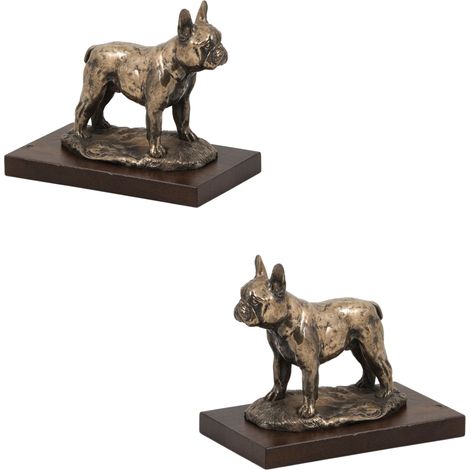 Bouledogue français IV - statuette de chien, figurine de bureau, trophée pour exposition canine par Art-Dog (1/5)