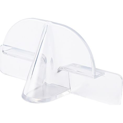 Étagère à lunettes murale transparente, 1 étagère/présentoir à lunettes, support mural anti-pression pour salle de bain et chevet (1/5)