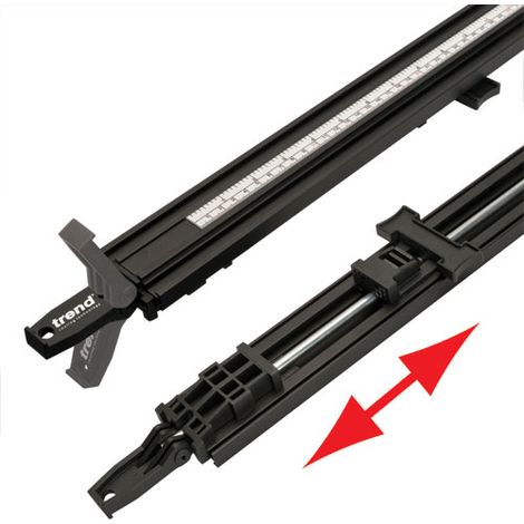 Trend VJS/CG/24 Straight Cut Clamp Guide 24in Varijig Router Cutting Guide 61cm (1/5)