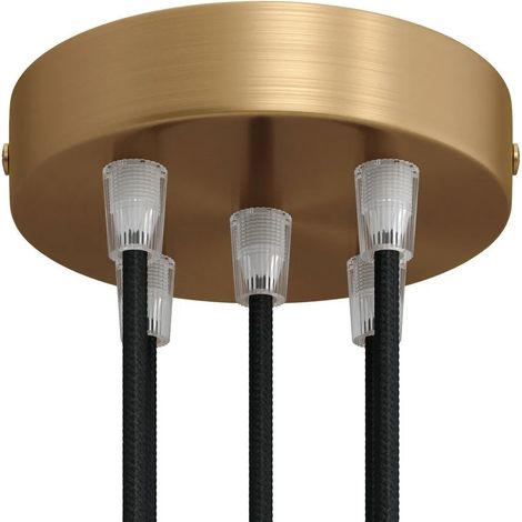 Lámpara creative-cables cylindrical rose kit metal 25x25 cm