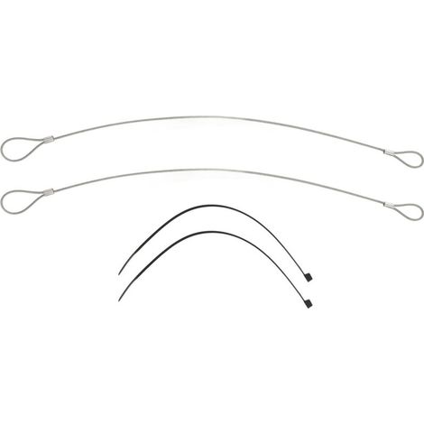 Kit cavi di sblocco cofano di emergenza RP604802 (2 cavi), compatibile con Corvette C4 (1984-1996) -Crezuo