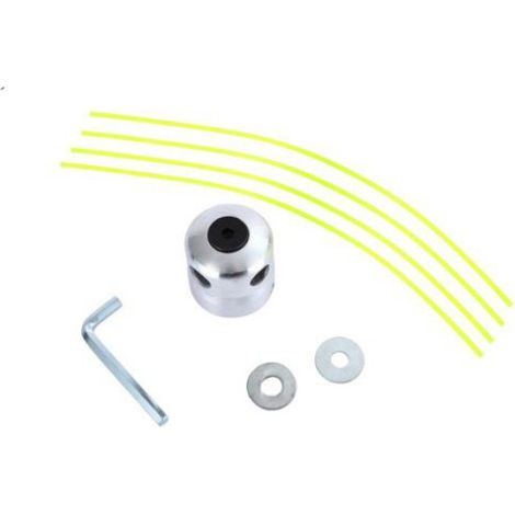 Tête débroussailleuse universelle en Aluminium - 4 fil nylon - pour Tondeuse à Gazon-PRO (1/4)