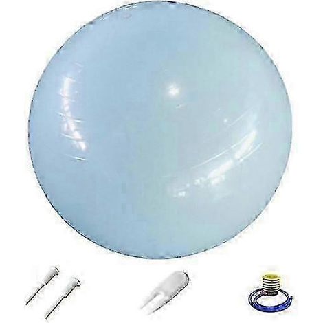 Ballon de yoga 55/65/75 cm avec pompe à air, antidérapant, en PVC, pour la kinésithérapie, le fitness, l'équilibre, la grossesse, l'accouchement et la musculation. (1/5)