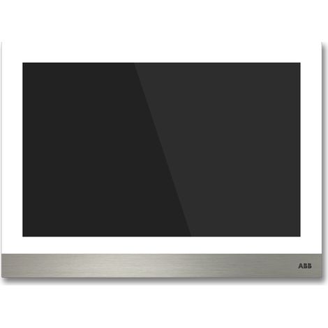Moniteur IP-TOUCH 10 LAN+WIFI BOUCLE IND blanc 2TMA130050W0054 ABB H8237-4W