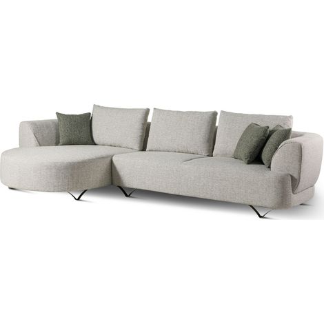 Ecksofa 308x173x72 beige FIONAMassivmoebel24 GmbH