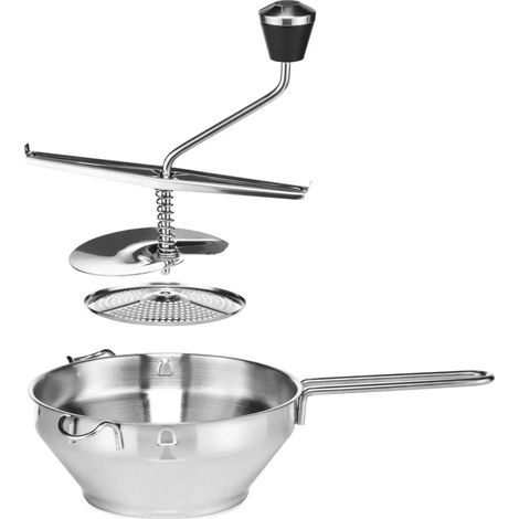 Tritatutto in acciaio inox con 3 lame per macinare (1/5)