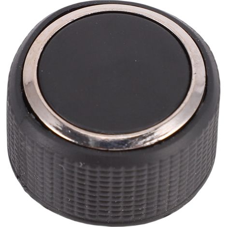 Manopola di ricambio nera antiscivolo per il controllo del volume dell'autoradio, codice 22912547, per Silverado Tahoe 2007-2014. (1/5)