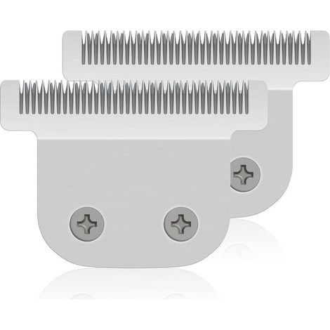 Austauschbare T-Klingen als Ersatz, kompatibel mit Wahl-Trimmern 9864, 9864SS, 9686, 9818A, 9854L, 9876L, 9854, WSS3L, SS2L usw., 2er-Pack (1/5)