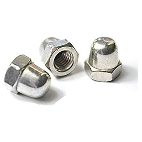 Ecrou borgne, Filetage 1/4-20pouce RS PRO, en Acier ( Prix pour Paquet de 100 )