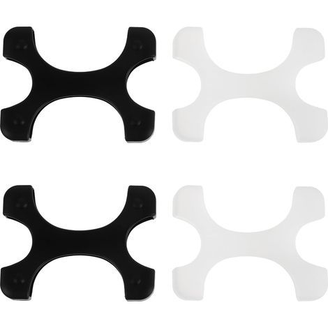 Lot de 4 boîtiers de Protection pour Disque Dur Portable, Housse en Silicone Antichoc de 2,5 Pouces, Protection Anti-Vibrations et Anti-poussière pour Ordinateur Portable et Disque Dur (1/4)