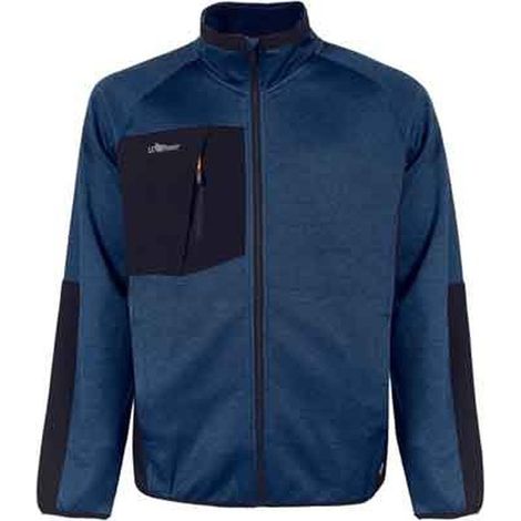 FELPA FULL ZIP 'HULL' BLU UPOWER Tg. S