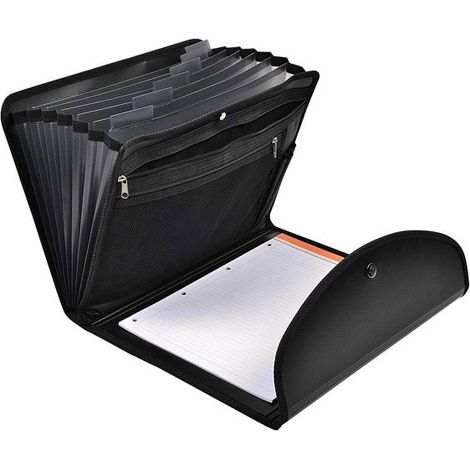 55834E carpeta Polipropileno (PP) Negro A4