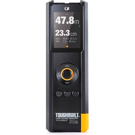 ToughBuilt TB-H2-LM-M50-BT Laserentfernungsmesser Bluetooth 50m