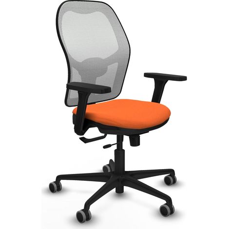 Silla de oficina piqueras y crespo Jorquera blanco tela ergonómica (1/2)