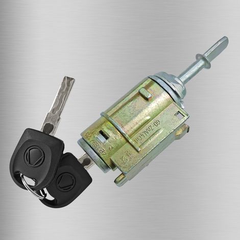 Suitable for Audi A6 car door lock cylinders with 2 keys, car lock cylinders, car accessories (1/4)