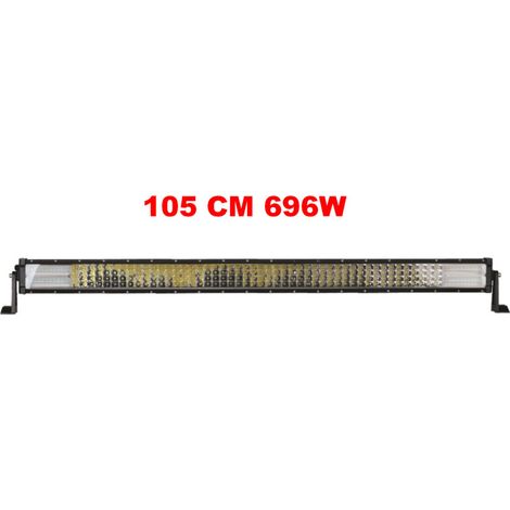 105 cm 696 W Leistungsstarker 7D LED-Bar (LED-Dioden-Scheinwerfer), 12V/24V, 4 Reihen