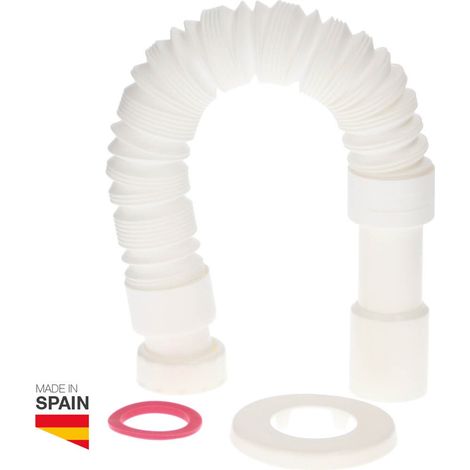 GSC 404035009 Tubo flexible 1 1/4 - 32/40mm Blanco"
