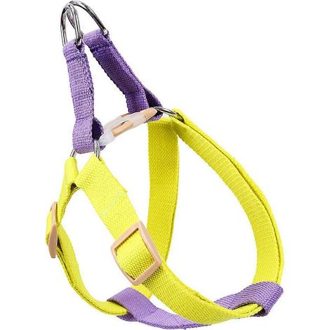 Hundegeschirr, verstellbare Hundeweste für bequemes Spazierengehen, 1 Stück, lila Polyester-Baumwolle (1/5)