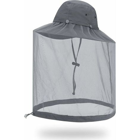 Capuchon de moustiquaire, filet d'abeille anti-insectes, prévention des moustiques de jardinage en plein air-Ensoleillé (1/3)