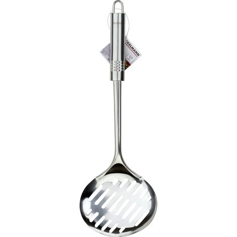 Fackelmann Nirosta Skimmer in Acciaio Inox, Inossidabile, Argento, 35 x 11.5 x 4 cm