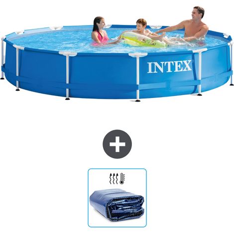 Frame Pool Rund - 366x76 cm - 4-teilig S21331 (1/5)