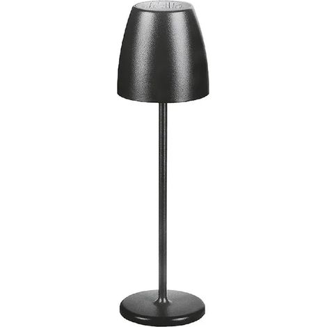 Lampe de table solaire à piles, éclairage autonome pour intérieur et extérieur, fixation simple, pièce unique, design compact et fonctionnel (1/2)