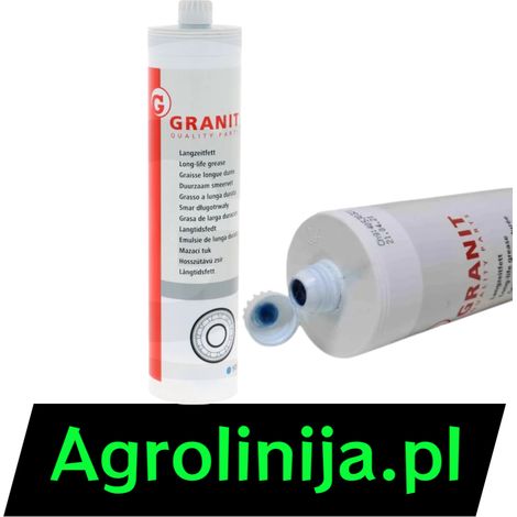 Grasso GRANIT LZR 2 per macchine con cuscinetti ad assale, protezione a lungo termine, 500 g (1/2)