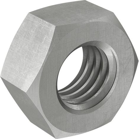 fischer Ecrou 6 pans MU M 10 A4 en acier inoxydable A4 50 pièces (1/2)