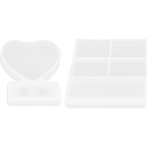 Moules en résine pour cadres photo - Moules flexibles, durables et réutilisables en résine personnalisée pour la décoration de table et de maison (1/5)