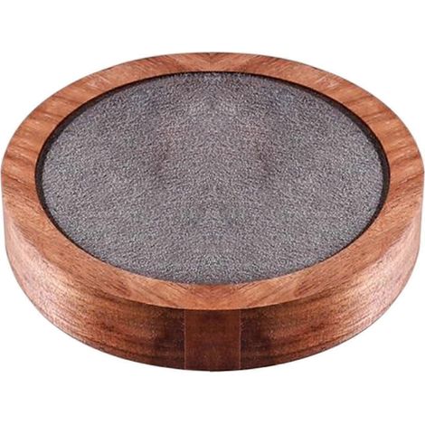 Plateau de rangement pour bijoux, organisateur tendance pour montres, usage domestique, dortoir, diffusion en direct-Round (1/5)