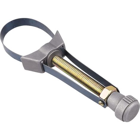 Clé À Filtre À Huile Avec Bande En Aluminium Réglable (60 mm-120 mm) Clé À Bande Pour Moto, Voiture, Camion Outil Universel (1/5)