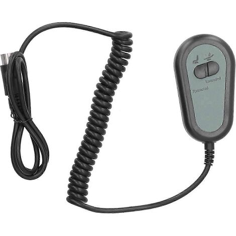 Commande de canapé électrique, interrupteur de commande de fauteuil réglable en hauteur en forme de gourde, interrupteur de fauteuil inclinable à double bouton à 5 broches, utilisation dans la chambre (1/5)