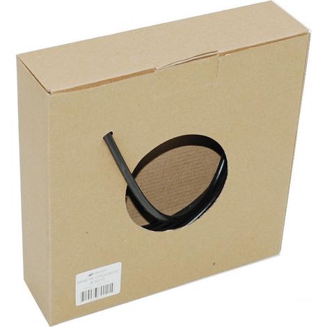 Gaine Transfil 32/10 grosse std noire en rouleau de 30m pour moto (1/2)