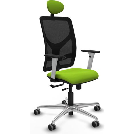 Chaise de bureau piqueras y crespo Motilla blanc soutien lombaire réglable (1/2)