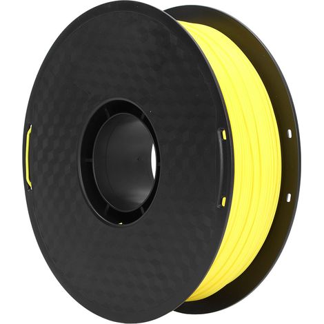 Filament PLA, 1,75 mm, plastique, matériau d'impression 3D, précision de 0,03 mm, accessoires, jaune (1/5)