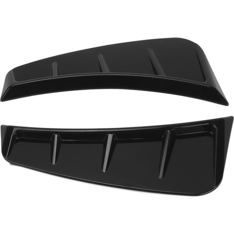 Baguette décorative pour cache de feu de position latéral, ABS noir brillant, accessoires extérieurs automobiles universels en ABS (1/5)