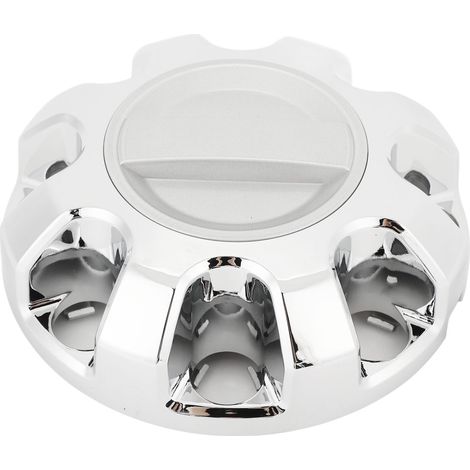 Capuchon de moyeu de roue central anti-rayures ABS chromé élégant HC3Z 1130 E pour roues Super Duty 18 pouces 20 pouces. (1/4)