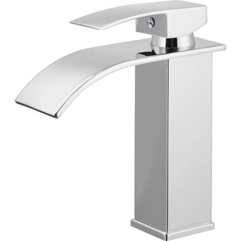 Robinet mitigeur cascade pour lavabo en acier inoxydable 304 (1/5)