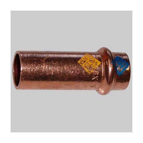 MANICOTTO RAME RIDOTTO A PRESSARE MASCHIO/FEMMINA  35 x 22     MADE IN ITALY